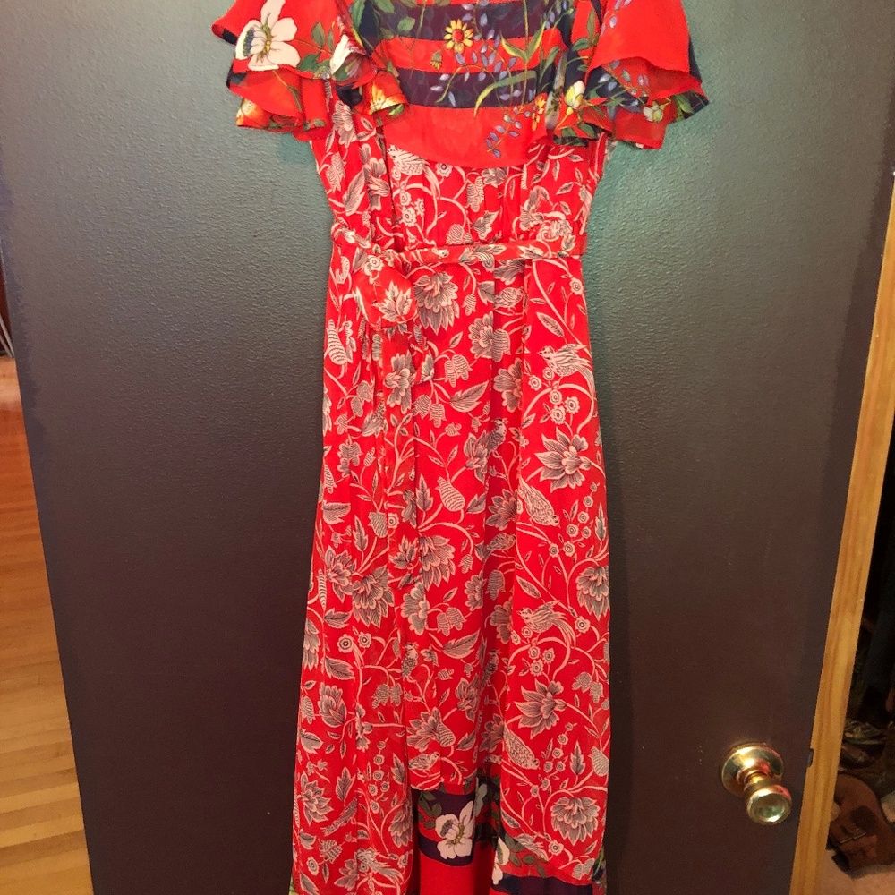Anthropologie maxi dress small